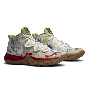 Nike Kyrie Irving Bandulu Street Couture Basketball Shoes CQ4326-100 Boys 5.5Y